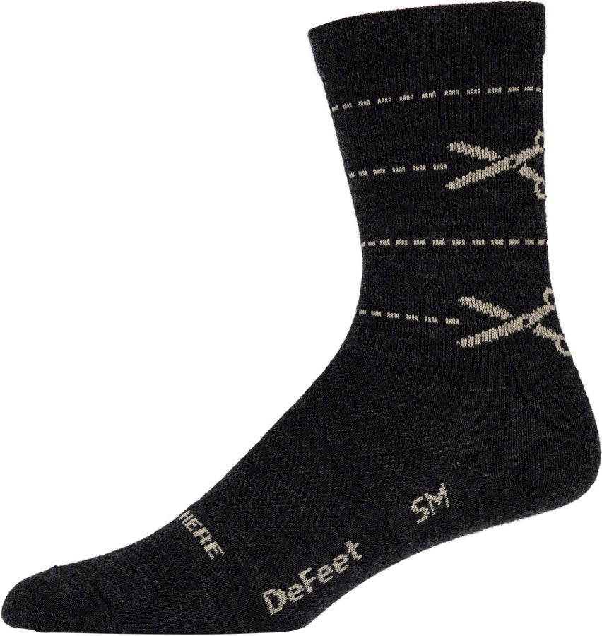 Surly Measure Twice Socks - Charcoal Medium Socks Surly   