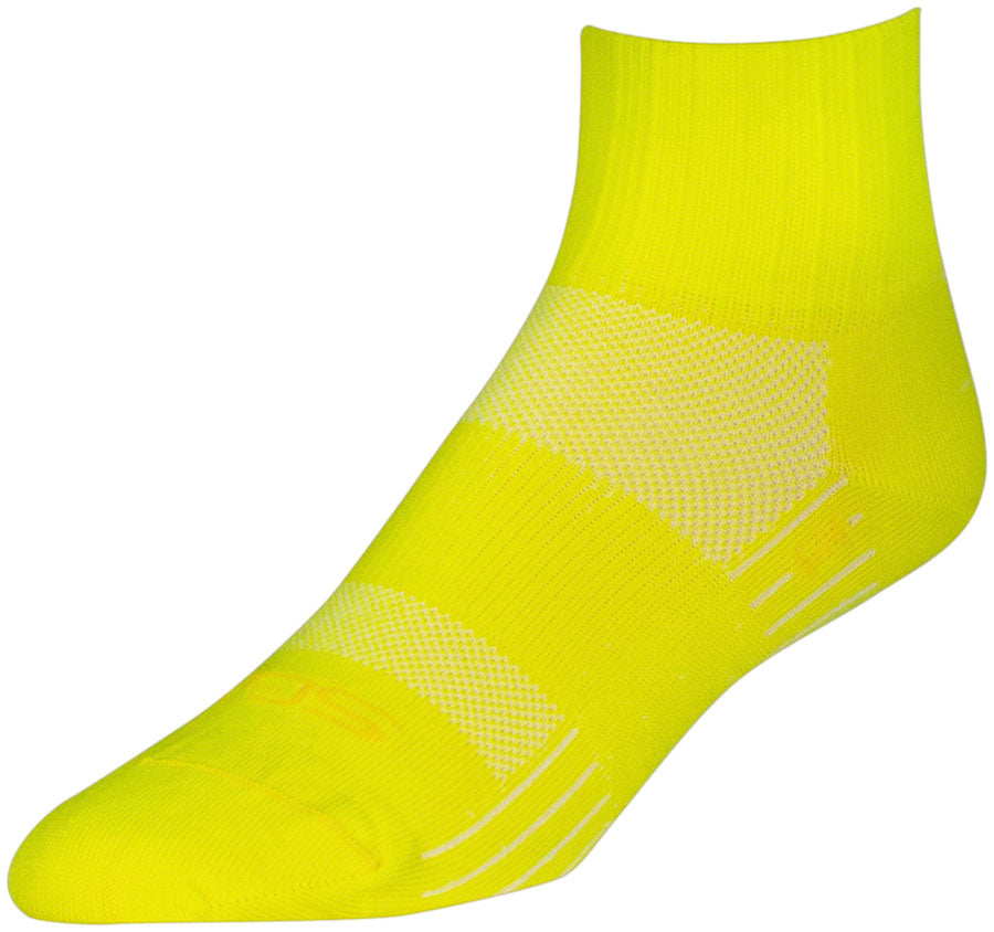 SockGuy Yellow Sugar SGX Socks - 2.5" Yellow Large/X-Large Socks SockGuy   
