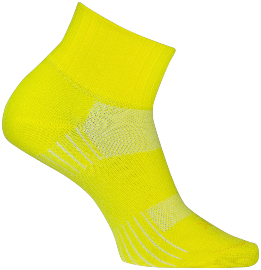 SockGuy Yellow Sugar SGX Socks - 2.5" Yellow Large/X-Large Socks SockGuy   