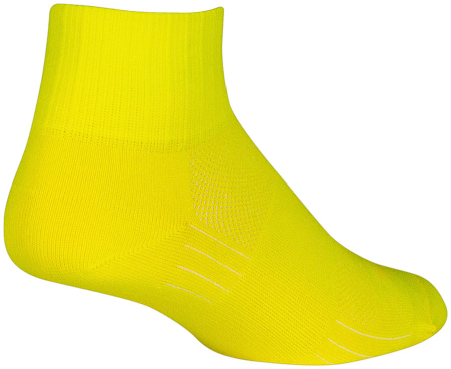 SockGuy Yellow Sugar SGX Socks - 2.5" Yellow Large/X-Large Socks SockGuy   