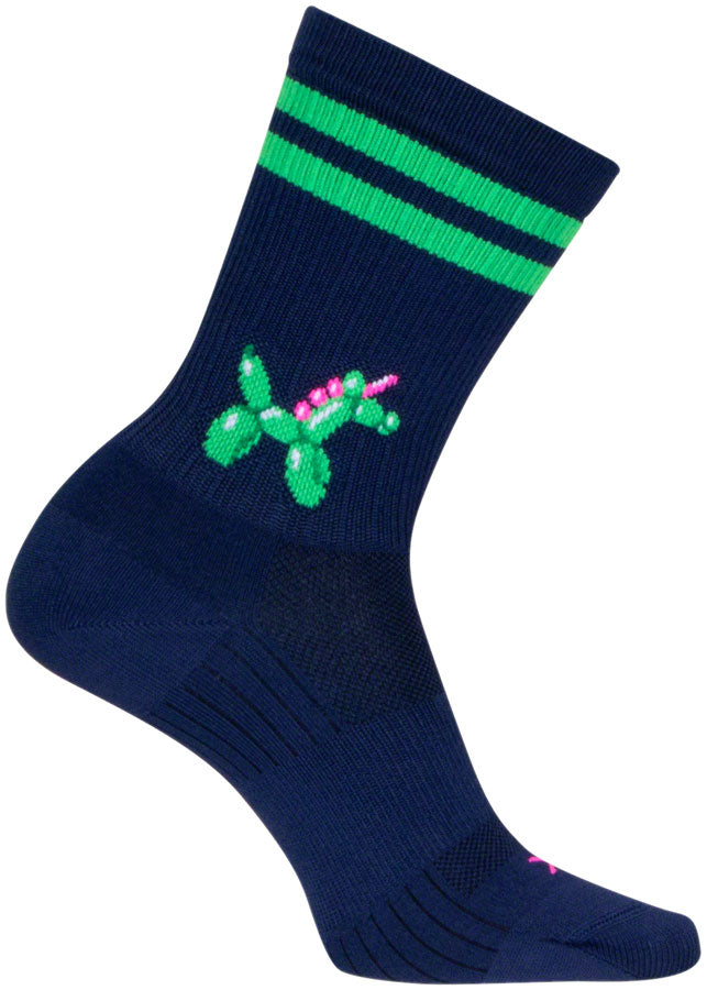 SockGuy Ballonicorn SGX Socks - 6" Large/X-Large Socks SockGuy   