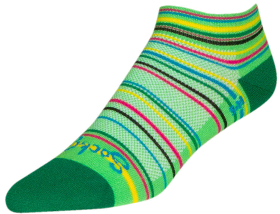 SockGuy Classic Sea Grass Socks - 1" Green Large/X-Large Socks SockGuy   