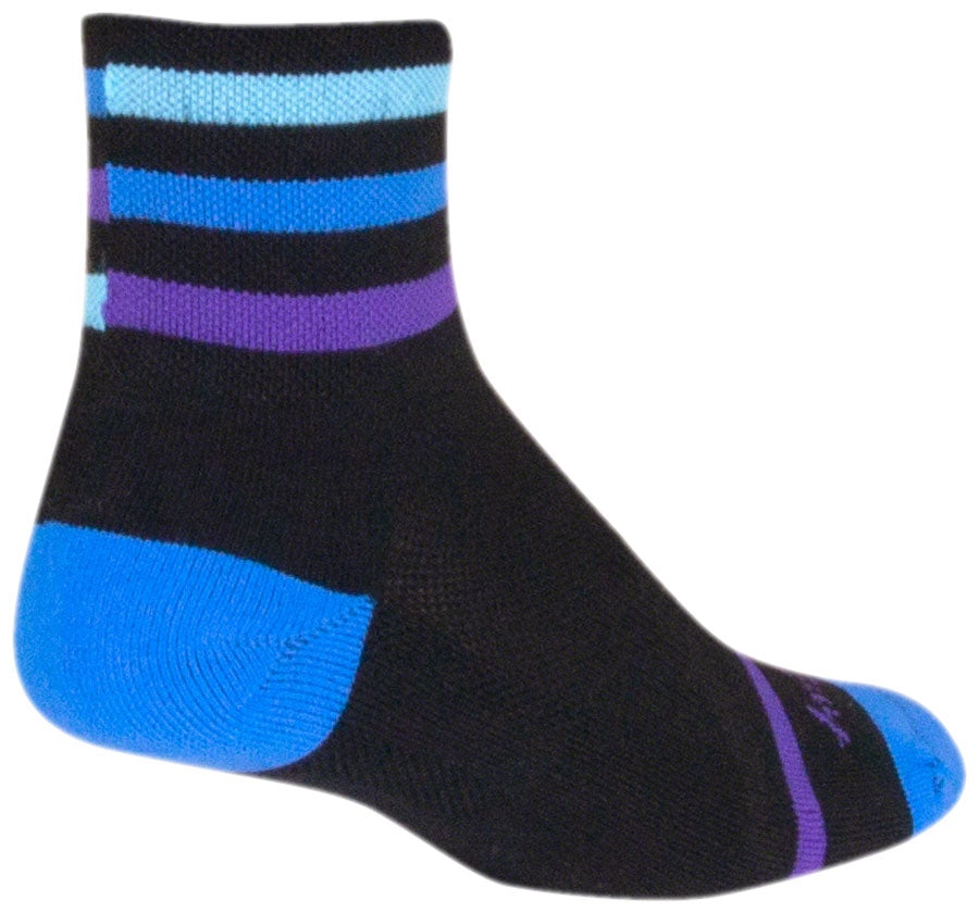 SockGuy Classic Royalty Socks - 3" Black Small/Medium Socks SockGuy   