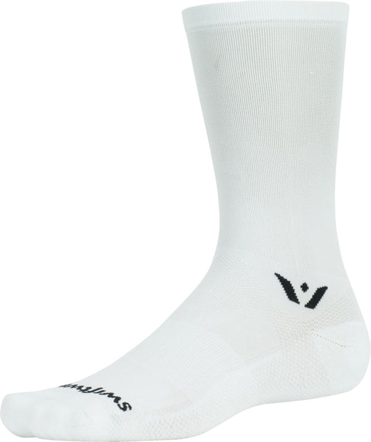 Swiftwick Aspire Seven Socks - 7" White X-Large Socks Swiftwick   
