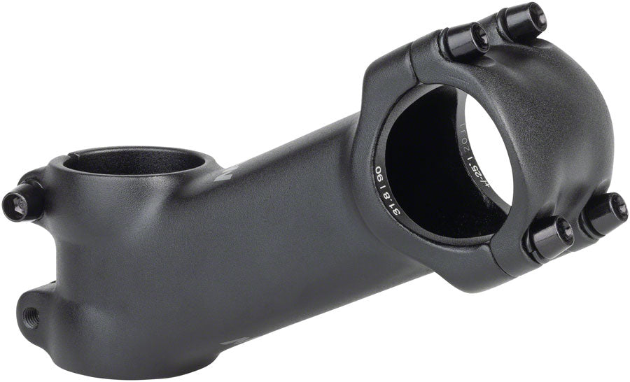 MSW 25 Stem - 90mm 31.8 Clamp +/-25 1-1/8" Aluminum Black Stems MSW   