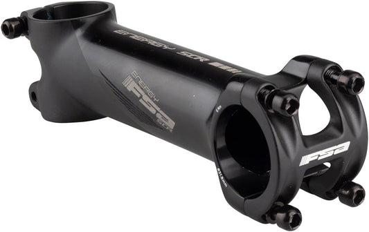Full Speed Ahead Energy SCR Stem - 120mm 31.8 Clamp +/-6 Black/Gray Stems FSA   