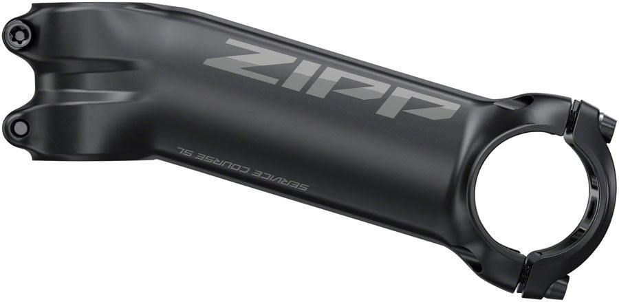 Zipp Service Course SL Stem - 90mm 31.8 Clamp +/-6 1 1/8" Aluminum Matte BLK B2 Stems Zipp Speed Weaponry   