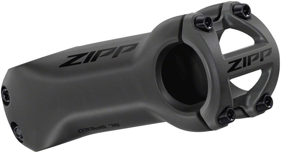 Zipp SL Speed Stem - 90 mm 31.8 Clamp +/-6 1 1/8" Matte Black B2 Stems Zipp Speed Weaponry   