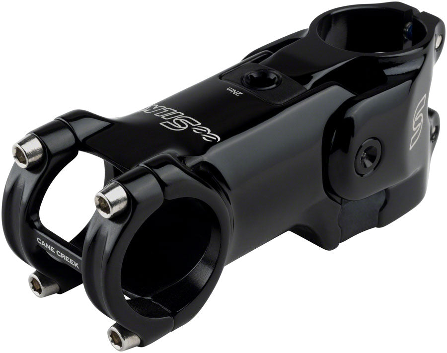 Cane Creek eeSilk Stem - 70mm 31.8mm -6 1 1/8" Alloy Black w/o Comp Switch Stems Cane Creek   