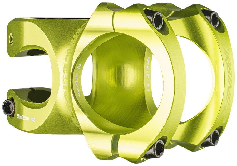 RaceFace Turbine R 35 Stem - 32mm 35mm Clamp +/-0 1 1/8" Green Stems Race Face   