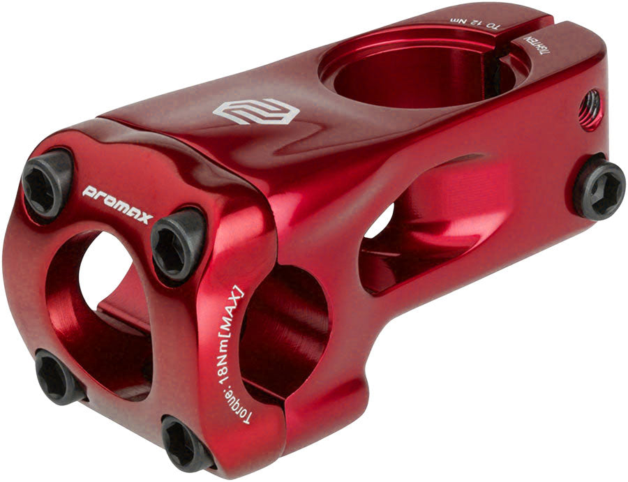 Promax Banger BMX Stem - 48mm Front Load Red Stems Promax   