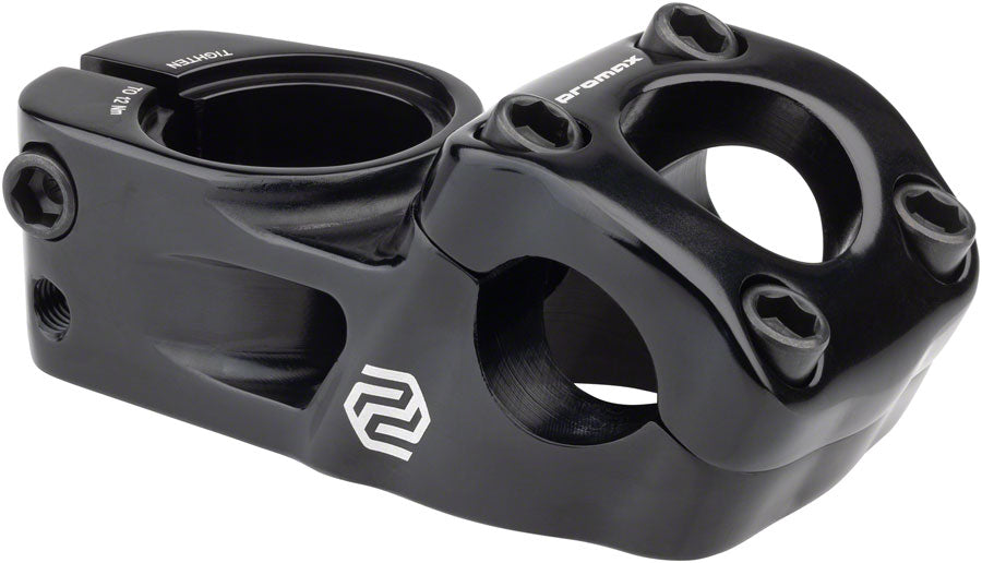 Promax Impact BMX Stem - 53mm Top Load Black Stems Promax   