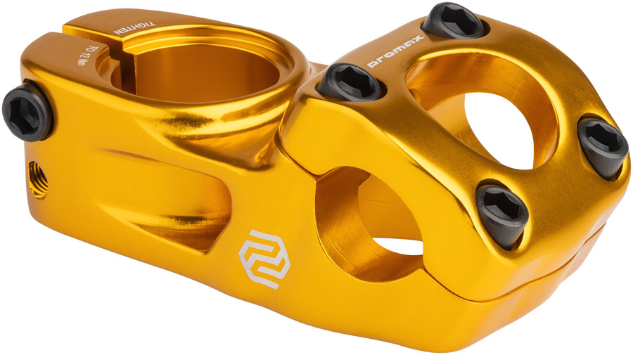 Promax Impact BMX Stem - 48mm Top Load Gold Stems Promax   