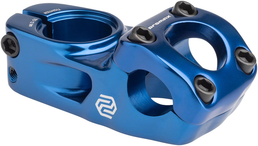 Promax Impact BMX Stem - 53mm Top Load Blue Stems Promax   