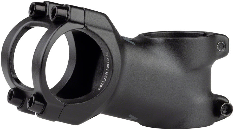 MSW 17 Stem - 60mm 31.8 Clamp +/-17 1 1/8" Aluminum Black Stems MSW   