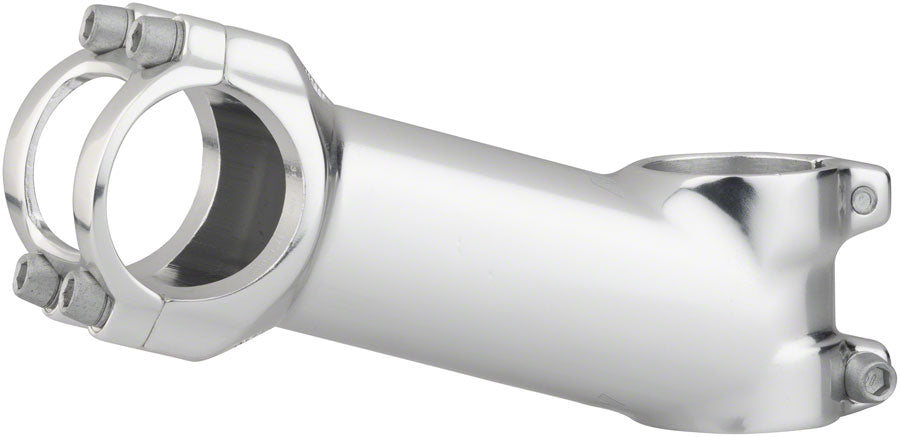 MSW 17 Stem - 100mm 31.8 Clamp +/-17 1 1/8" Aluminum Silver Stems MSW   