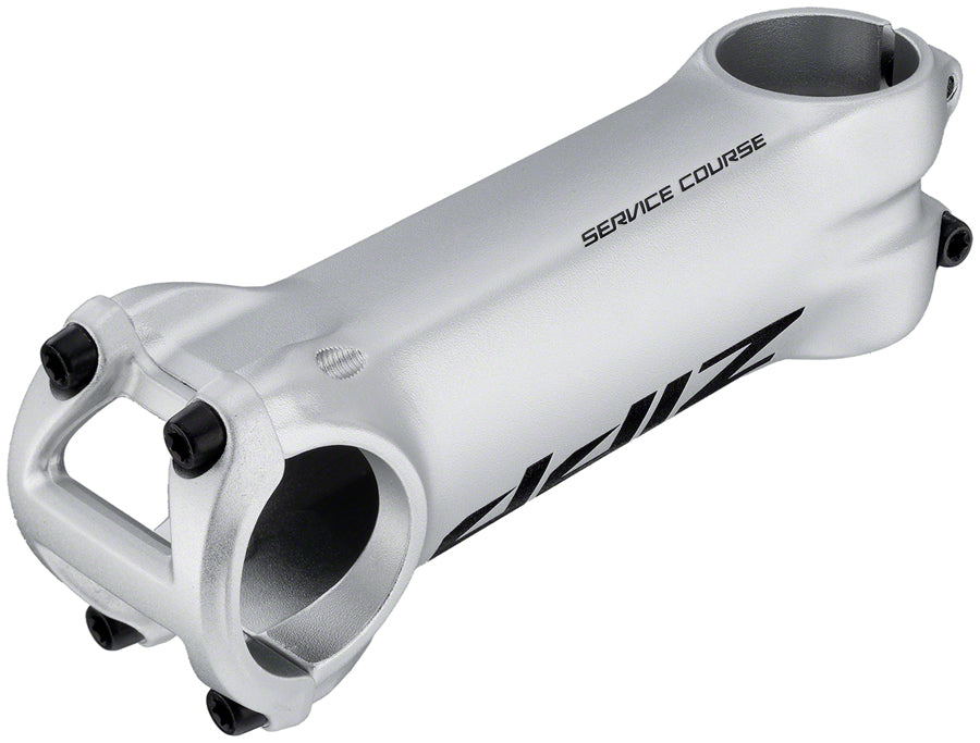 Zipp Service Course Stem - 60mm 31.8 Clamp +/-6 1 1/8" Silver Stems Zipp Speed Weaponry   
