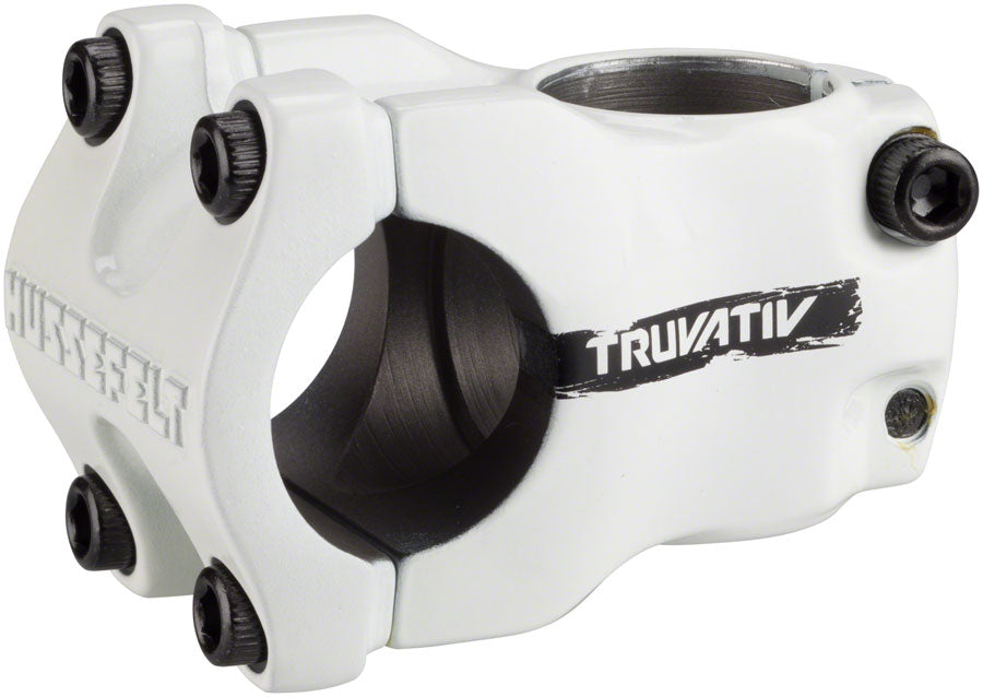 TruVativ Hussefelt Stem - 40mm 31.8 Clamp +/-0 1 1/8" Aluminum White Stems TruVativ   