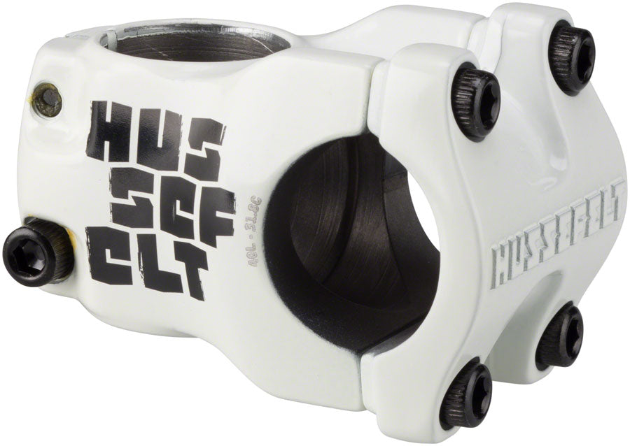TruVativ Hussefelt Stem - 40mm 31.8 Clamp +/-0 1 1/8" Aluminum White Stems TruVativ   