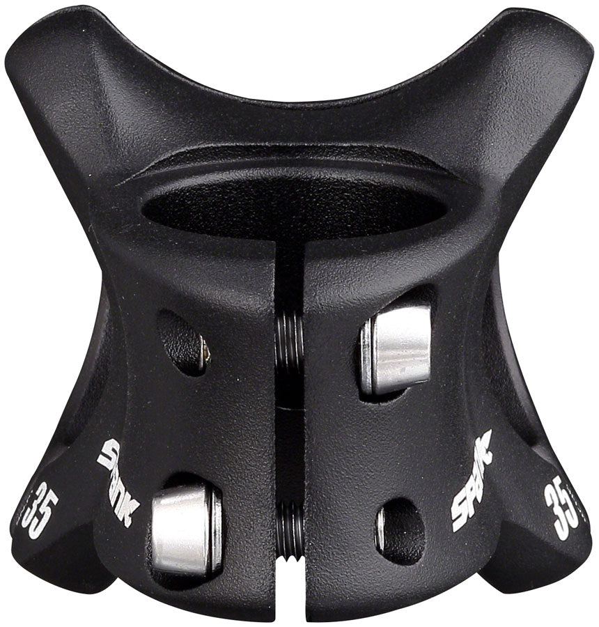 Spank Spike Race 2 Stem - 35mm 31.8 Clamp +/-0 1 1/8" Aluminum Black Stems Spank   