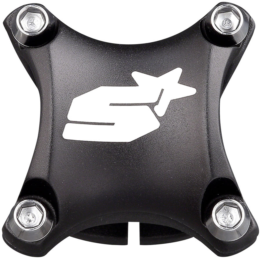 Spank Spike Race 2 Stem - 35mm 31.8 Clamp +/-0 1 1/8" Aluminum Black Stems Spank   