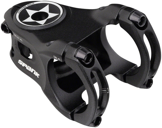 Spank Split 35 Stem - 45mm 35 Clamp +/-0 1 1/8" Aluminum Black Stems Spank   