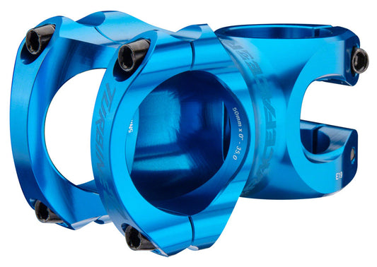 RaceFace Turbine R 35 Stem - 40mm 35mm Clamp +/-0 1 1/8" Blue Stems Race Face   