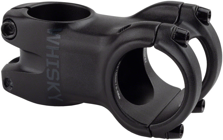 WHISKY No.7 MTN Stem - 50mm 31.8 Clamp +/-0 1 1/8"Aluminum Black Stems Whisky Parts Co.   