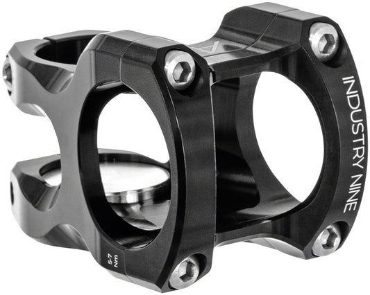Industry Nine A35 Stem - 40mm 35 Clamp +/-8 1 1/8" Aluminum Black Stems Industry Nine   