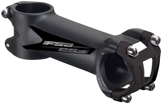 Full Speed Ahead Gossamer Stem - 80mm 31.8 Clamp +/-6 1 1/8" Alloy Black Stems FSA   