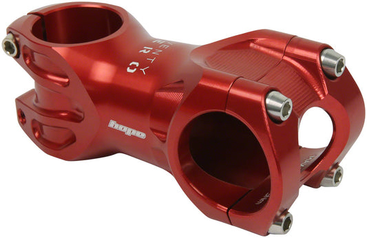 Hope XC Stem - 70mm 31.8 Clamp +/-0 1 1/8" Red Stems Hope   