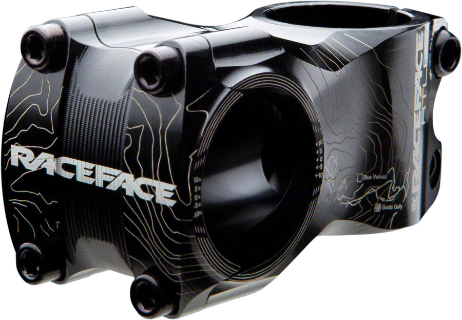 RaceFace Atlas Stem - 50mm 31.8 Clamp +/-0 1 1/8" Aluminum Black Stems Race Face   