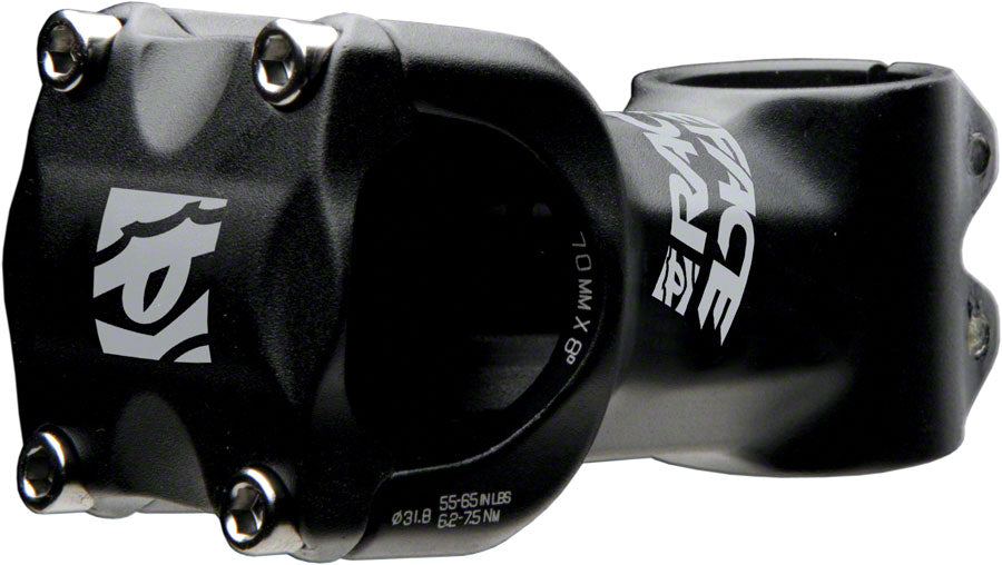 RaceFace Ride XC Stem - 60mm 31.8 Clamp +/-6 1 1/8" Aluminum Black Stems Race Face   