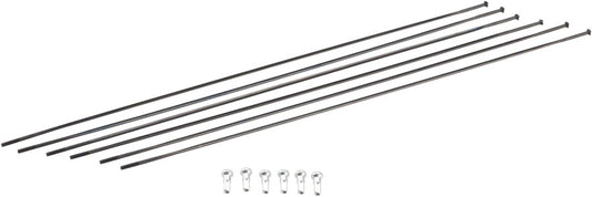 DT Swiss PR1400 DiCut 21 RB Spoke Kit: Front & Rear Black Spoke Kit DT Swiss   