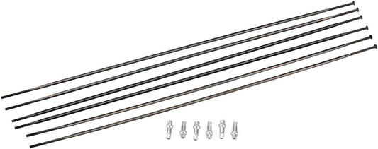 DT Swiss PR1600 DiCut 21 DB Spoke Kit: Front & Rear Black Spoke Kit DT Swiss   