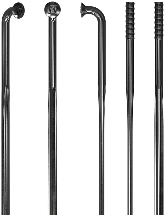 DT Swiss Revolite Spokes - 2.0/1.3/2.3 280mm J-bend Black Box of 20 Spoke Bulk DT Swiss   
