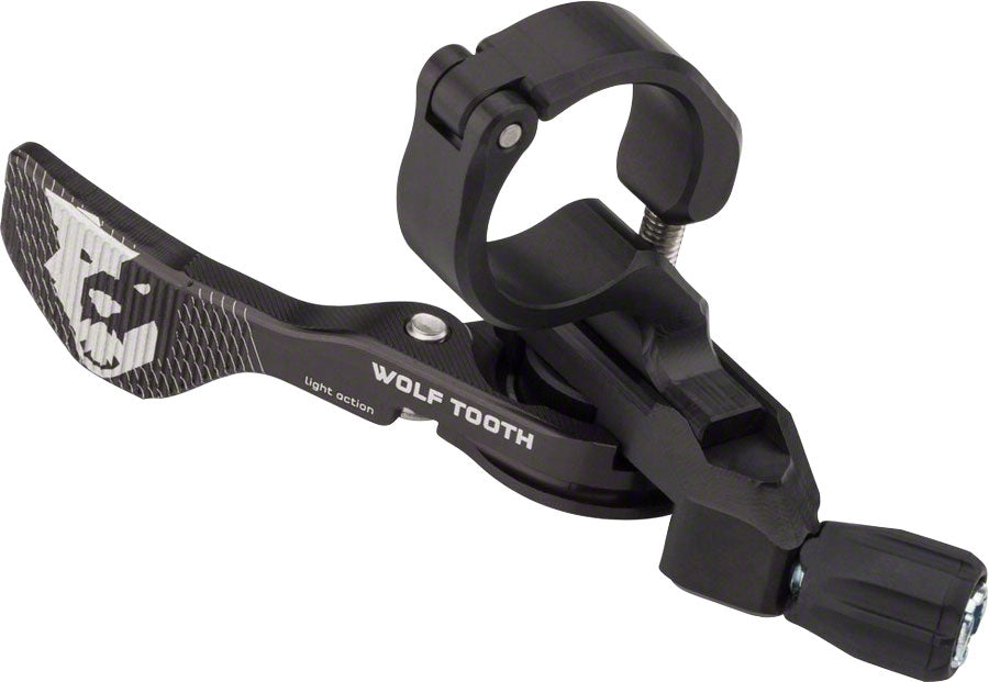 Wolf Tooth ReMote Light Action Dropper Lever with included Clamp Dropper Seatpost Remote Wolf Tooth   