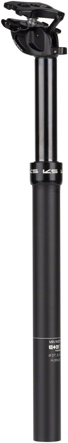 KS eTEN-R Dropper Seatpost - 31.6mm 100mm Black Dropper Posts KS   