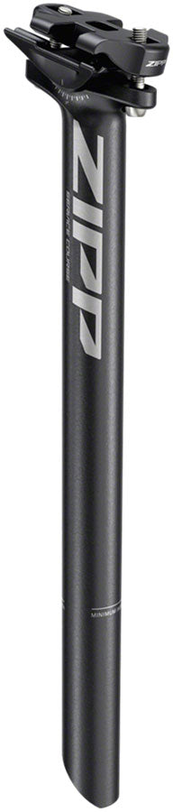 Zipp Service Course Seatpost - 31.6mm Diameter 350mm Length Zero Offset Bead Blast BLK B2 Seatpost Zipp Speed Weaponry   