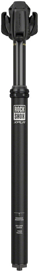 RockShox Reverb AXS XPLR Dropper Seatpost - 27.2mm 50mm 350 Black A1 Dropper Posts RockShox   