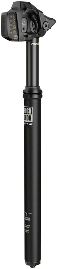 RockShox Reverb AXS XPLR Dropper Seatpost - 27.2mm 75mm 400 Black A1 Dropper Posts RockShox   