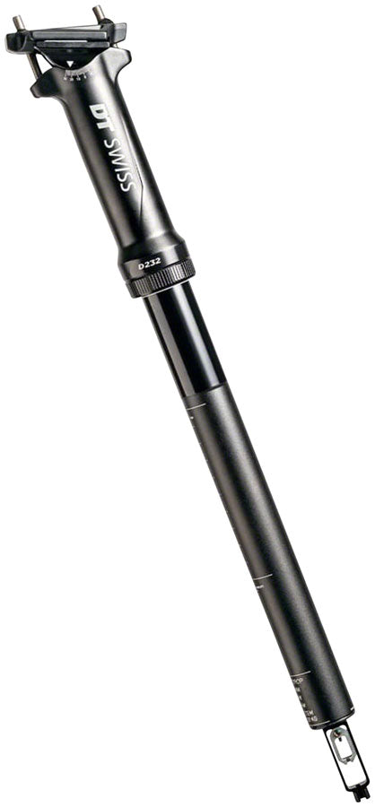 DT Swiss D 232 Dropper Seatpost  - 27.2 60mm Black L1 Trigger HB Dropper Posts DT Swiss   