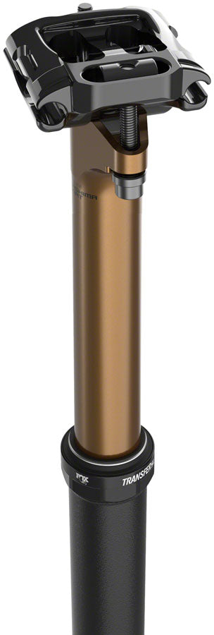 FOX Transfer SL Factory Dropper Seatpost - 31.6 150 mm Internal Routing Kashima Coat Upper Dropper Posts Fox Shox   