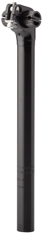 Odyssey Intac Railed Seatpost - 25.4mm 300mm Black Seatpost Odyssey   
