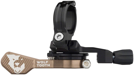 Wolf Tooth ReMote Pro Dropper Post Lever - 22.2mm Clamp Espresso Dropper Seatpost Remote Wolf Tooth   