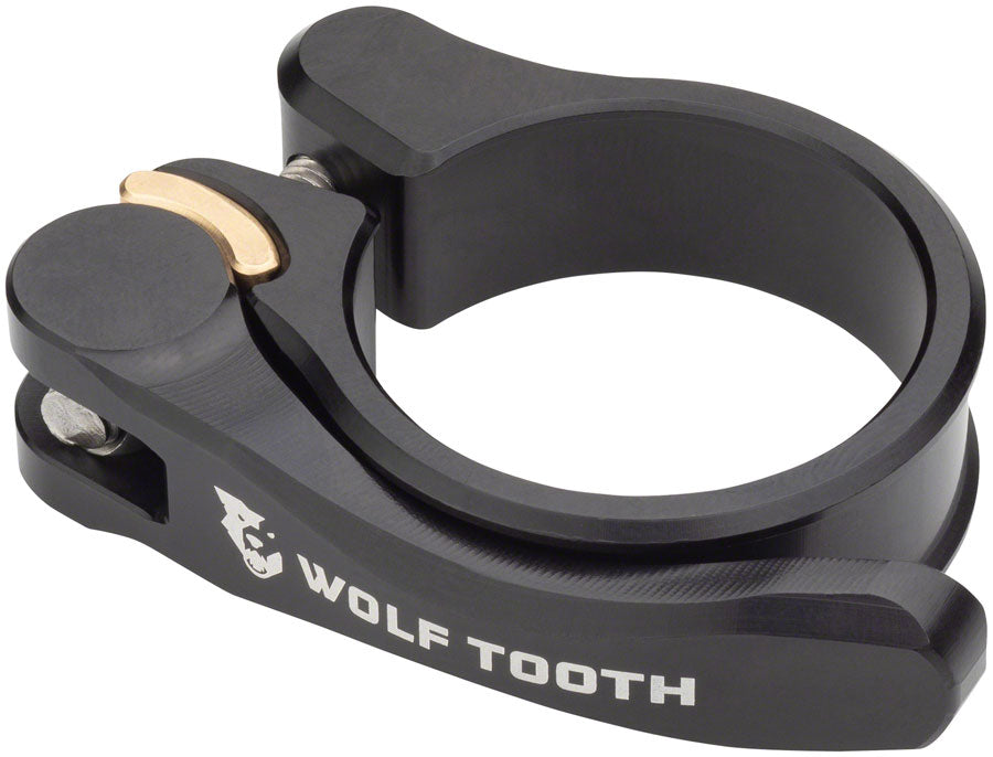 Wolf Tooth Components Quick Release Seatpost Clamp - 28.6mm Black Seatpost Parts and Accessories Wolf Tooth   