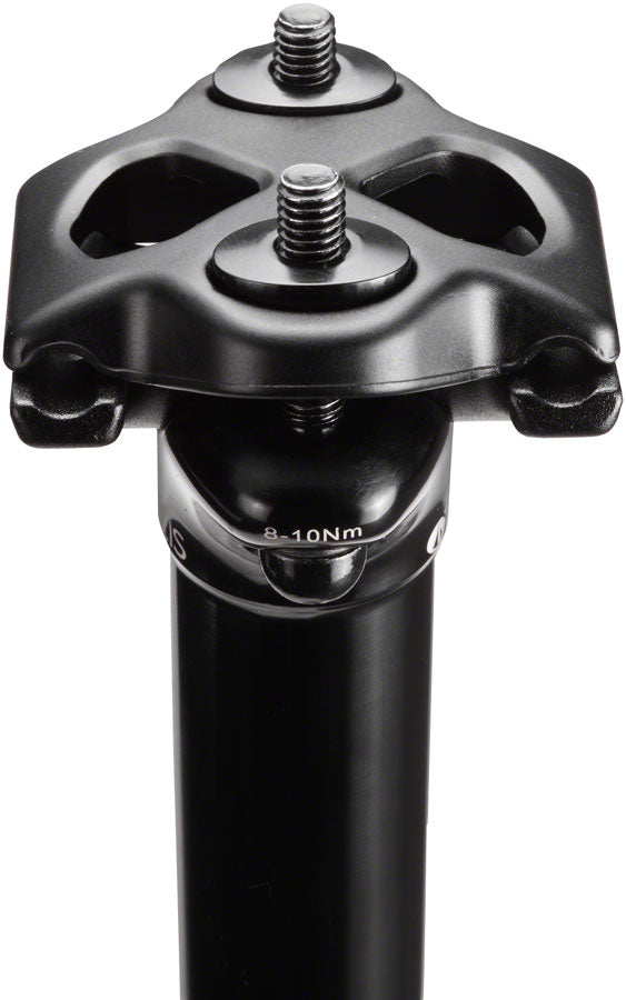 SDG Tellis Dropper Seatpost - 34.9mm 125mm Black Dropper Posts SDG   