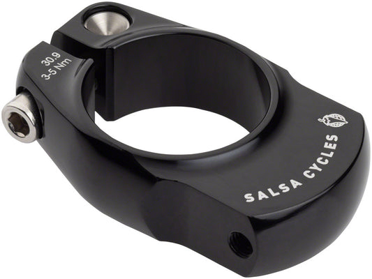 Salsa Post-Lock Rack Mount 30.9 Black Bicycle Mounted Rack Part Salsa   