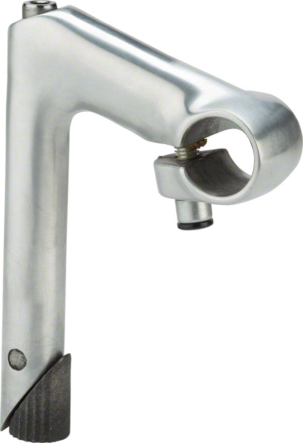 Zoom HE 1" Quill Stem - 100mm 25.4 Clamp -17 22.2-24tpi Quill Aluminum Silver Stems Zoom   