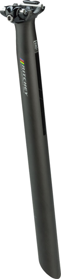 Ritchey WCS Carbon 1-Bolt Seatpost: 31.6 400mm 0 Offset Black Seatpost Ritchey   